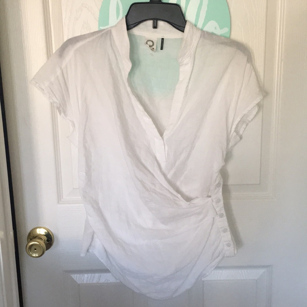 Akemi + kin for Anthropologie white shirt, size 0